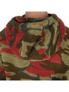 Heritage Camo Pile Hoodie Red Green - STONE ISLAND - BALAAN 9