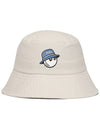 Lettering bucket hat BEIGE - MALBON GOLF - BALAAN 2