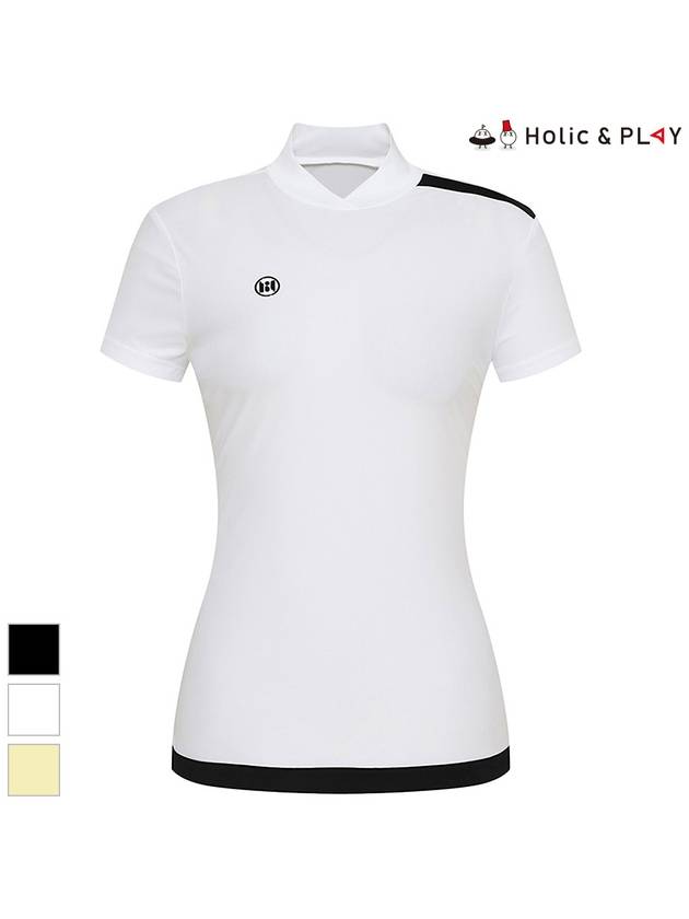 tulip logo point high neck t-shirtHD2WTS013 - HOLIC&PLAY - BALAAN 3