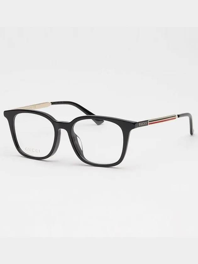 Eyewear Asian fit horn rimmed glasses black - GUCCI - BALAAN 4