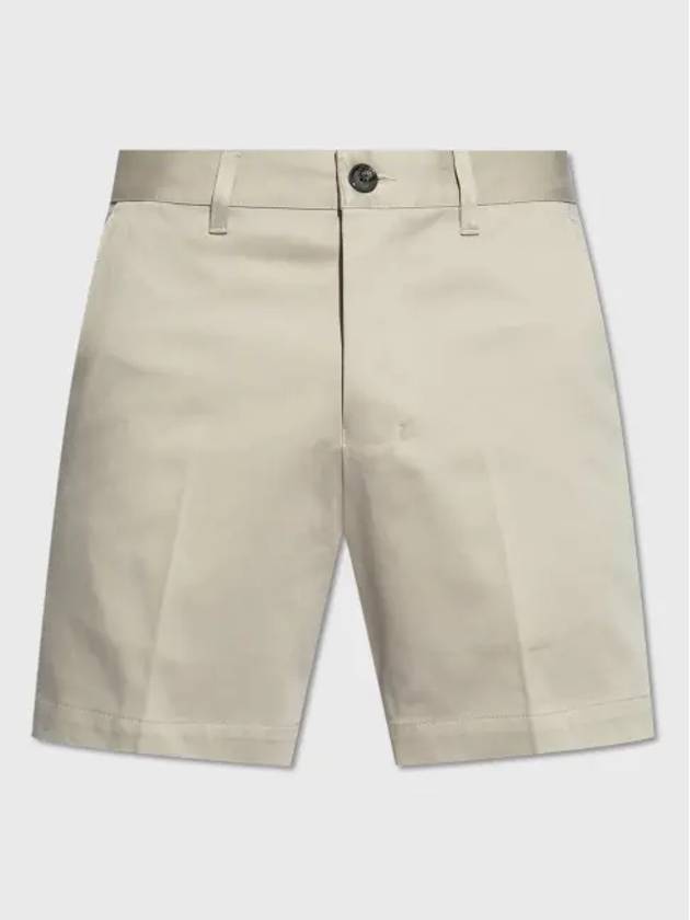 De Coeur Motif Chino Shorts Beige - AMI - BALAAN 3