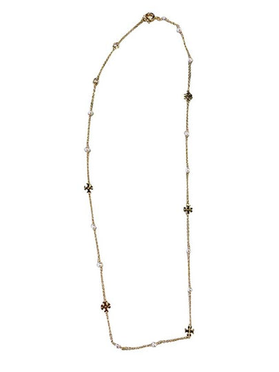 Kira Pearl Necklace Gold - TORY BURCH - BALAAN 2