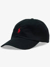 Embroidered Pony Ball Cap Black - POLO RALPH LAUREN - BALAAN 2