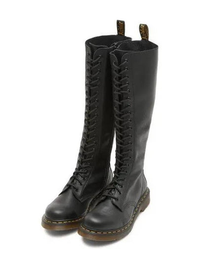 20 Hole Long Boots Black - DR. MARTENS - BALAAN 2