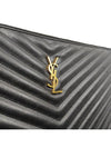 Women s 440222 Matelasse Monogram Document Clutch Strap - SAINT LAURENT - BALAAN 5