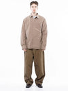 Men s M243SH01BE Standard Polygon Pocket Shirt Beige - CHANCE'S NOI - BALAAN 5