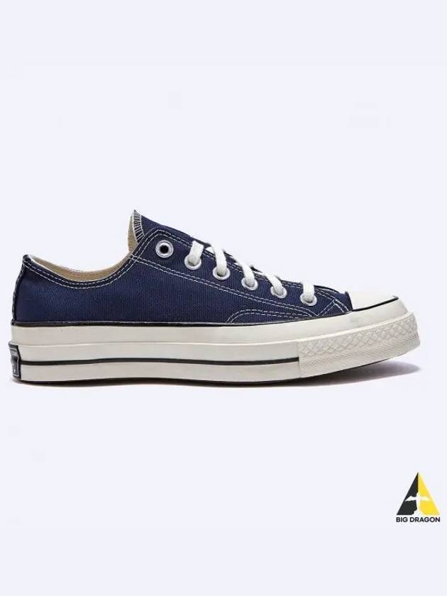 Chuck 70 Vintage Low Top Sneakers Navy - CONVERSE - BALAAN 2