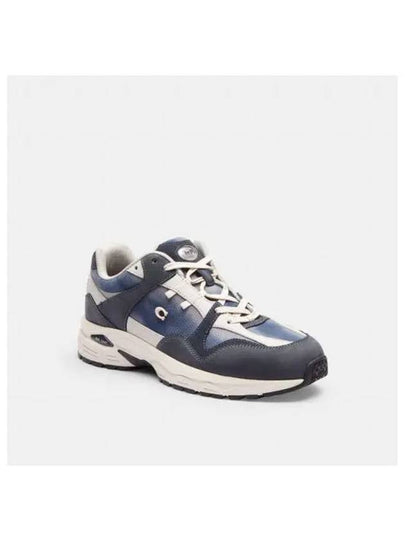 C301 Tie Dye Low Top Sneakers Blue - COACH - BALAAN 2