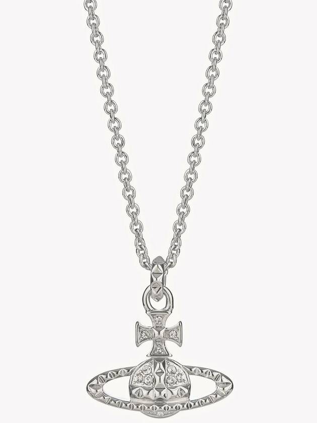 Mayfair Bas Relief Pendant Necklace Silver - VIVIENNE WESTWOOD - BALAAN 2