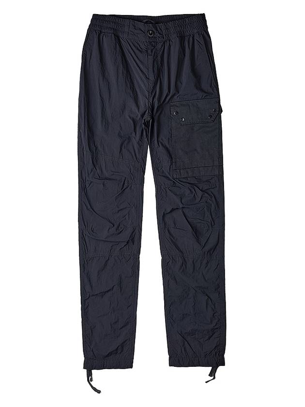 Men's Snap Pocket Cargo Straight Pants Black - TEN C - BALAAN 2