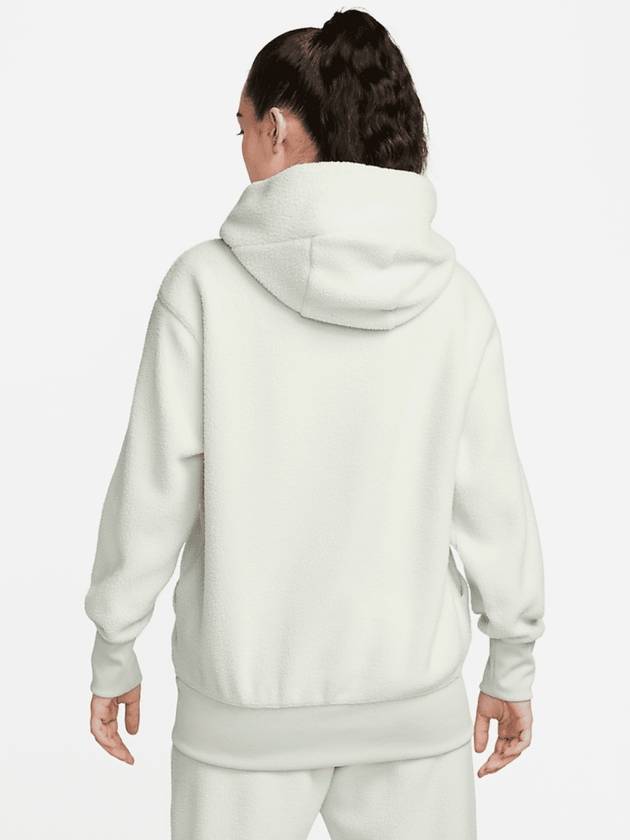 Plush Pullover Hoodie Lightbone - NIKE - BALAAN 3