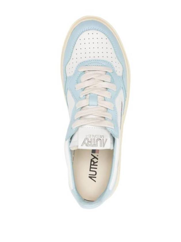 Women's Medalist Bi-Color Low-Top Sneakers Blue - AUTRY - BALAAN 5