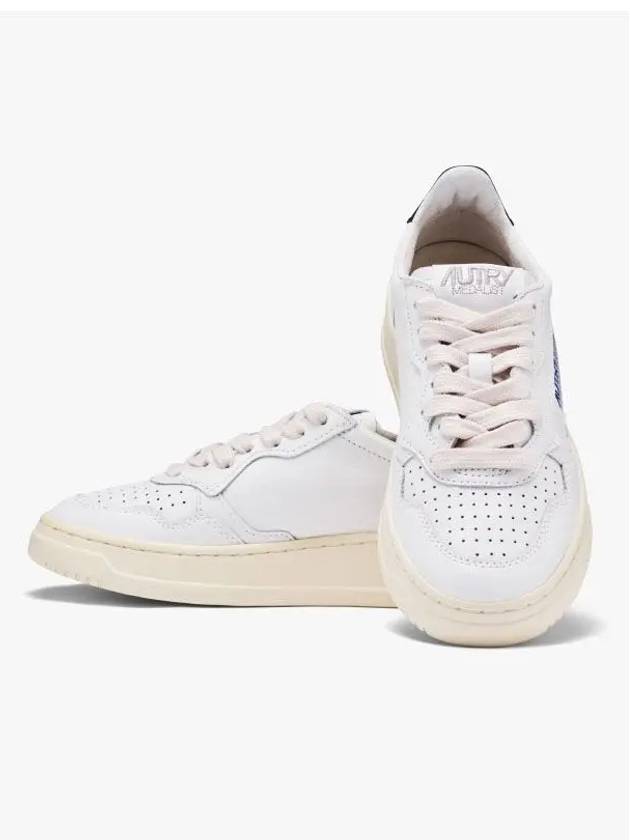 Medalist Goatskin Low Top Sneakers White - AUTRY - BALAAN 5