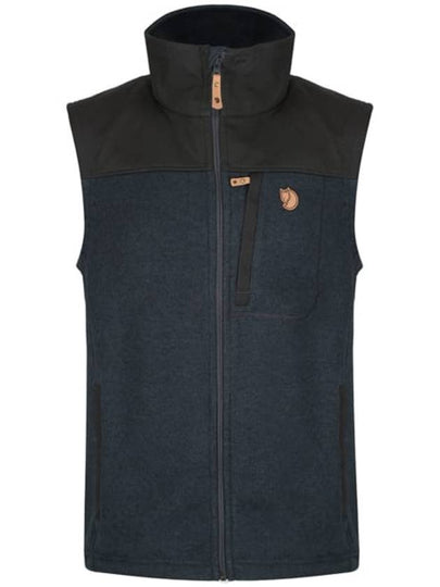 Buck Fleece Vest Graphite - FJALL RAVEN - BALAAN 2