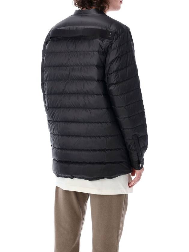 Rick Owens down shirt padded black - MONCLER - BALAAN 3