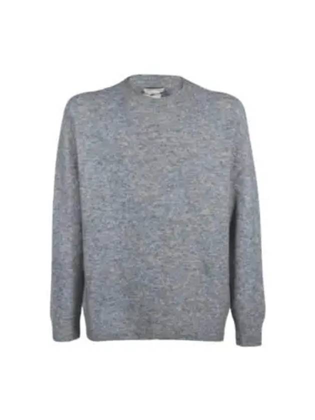 Crew Neck Knit Top Grey - TEN C - BALAAN 2