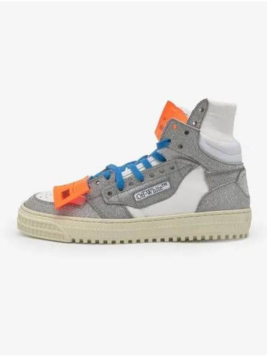 Off White Court 3 0 High Top Sneakers Multicolor OWIA112S23LEA0050172 - OFF WHITE - BALAAN 1