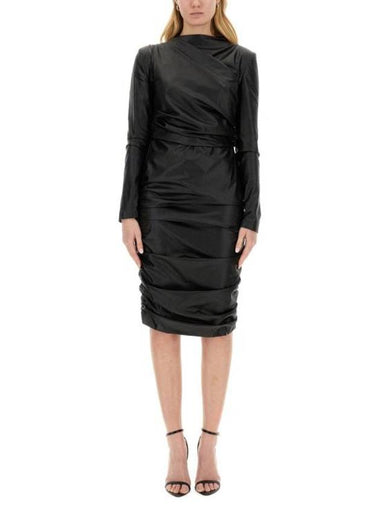 midi dress AB3289 FAX531LB999 BLACK - TOM FORD - BALAAN 1