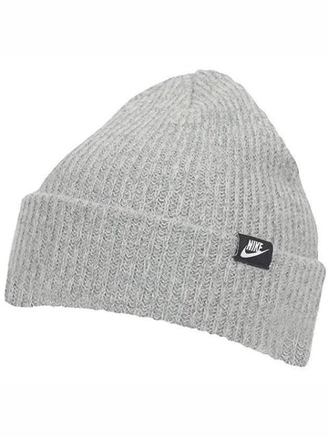 Terra Futura 365 Short Cuffs Beanie Dark Grey Heather - NIKE - BALAAN 1