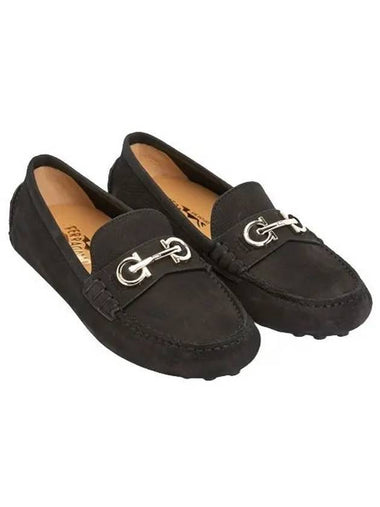 Ferragamo Gancini Women s Driving Shoes ODILIA NERO 0757935 Toe D - SALVATORE FERRAGAMO - BALAAN 1