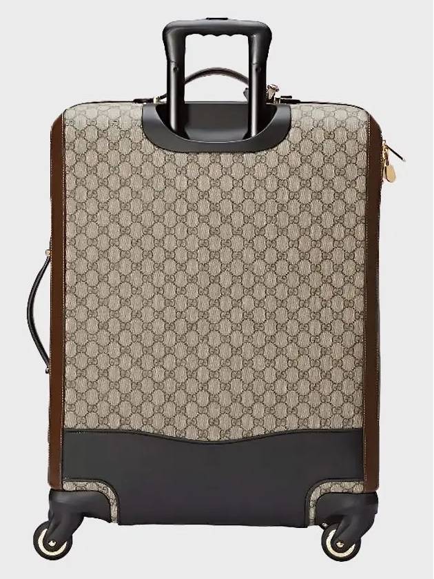 GG Supreme Medium Trolley Beige and Ebony 42903892 A828 - GUCCI - BALAAN 3