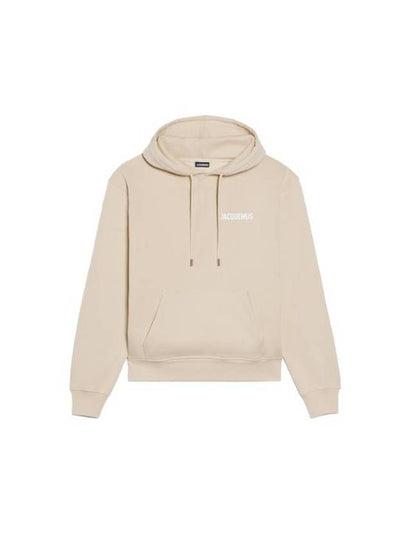 Le Logo Hoodie Beige - JACQUEMUS - BALAAN 2