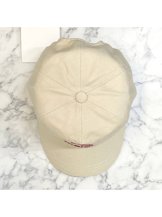 Tyron Logo Ball Cap Ivory - ISABEL MARANT - BALAAN 6