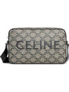 Triomphe Logo Print Medium Messenger Bag Beige - CELINE - BALAAN 2