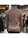 Wappen Patch Wool Turtleneck Rose Pink - STONE ISLAND - BALAAN 6