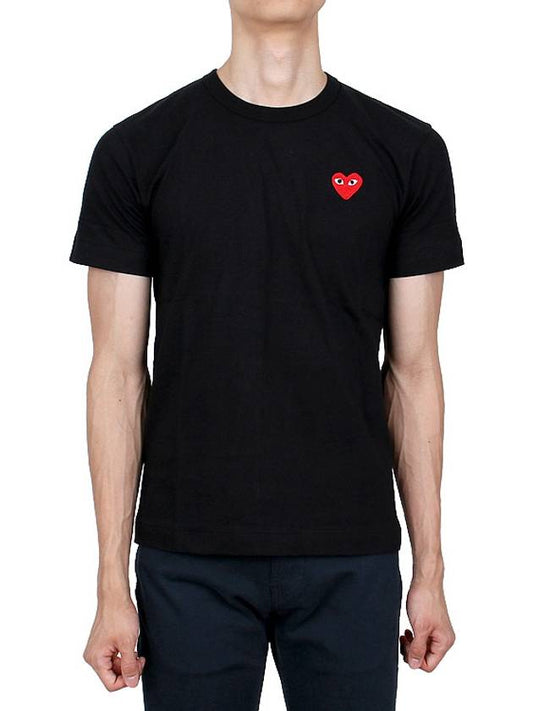 Red Waffen Short Sleeve T Shirt P1T108 AZ T108 051 1 - COMME DES GARCONS - BALAAN 2