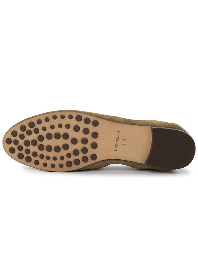 Women's Ballet Suede Loafers Brown - TORY BURCH - BALAAN.