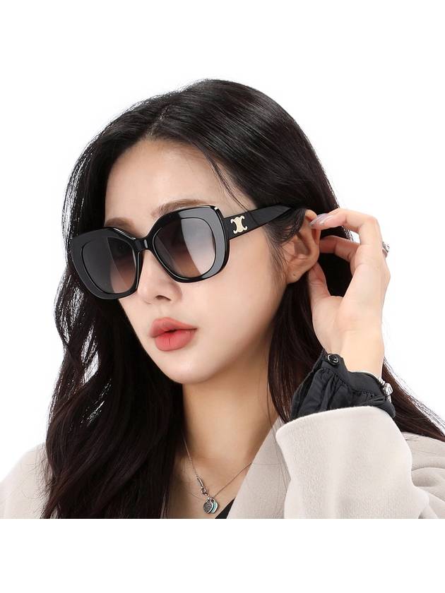 Eyewear Triomphe Square Sunglasses Black - CELINE - BALAAN 2