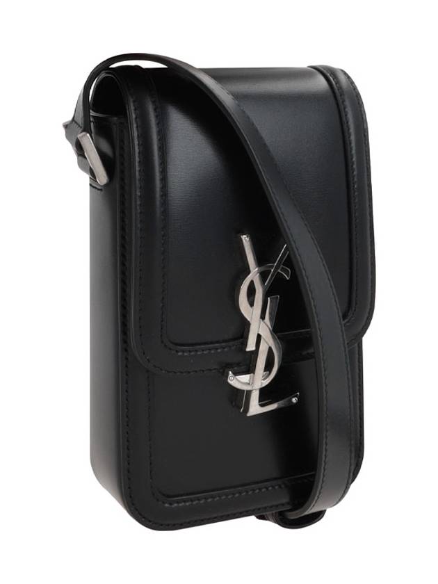 Smooth Leather Solferino Mini Bag Black - SAINT LAURENT - BALAAN 3