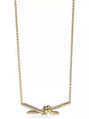 Knot Pendant Necklace Gold - TIFFANY & CO. - BALAAN 4