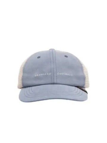 Mesh Cap Hat Beige M252W9965 - BRUNELLO CUCINELLI - BALAAN 1