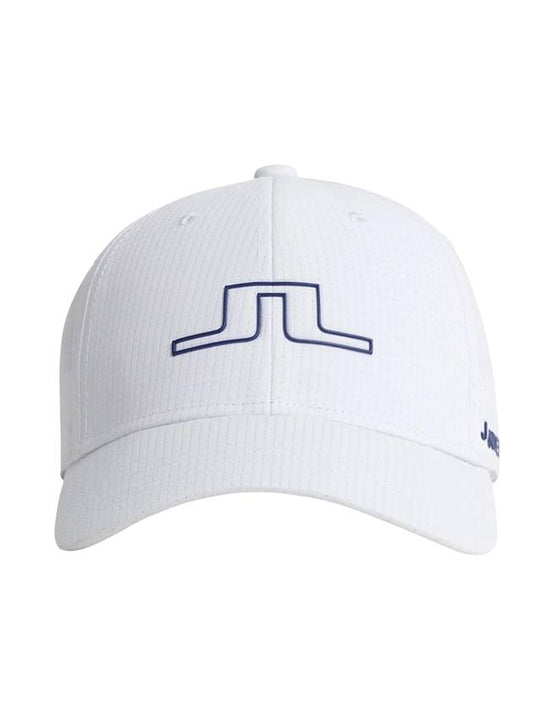 Caden Logo Ball Cap White - J.LINDEBERG - BALAAN 1