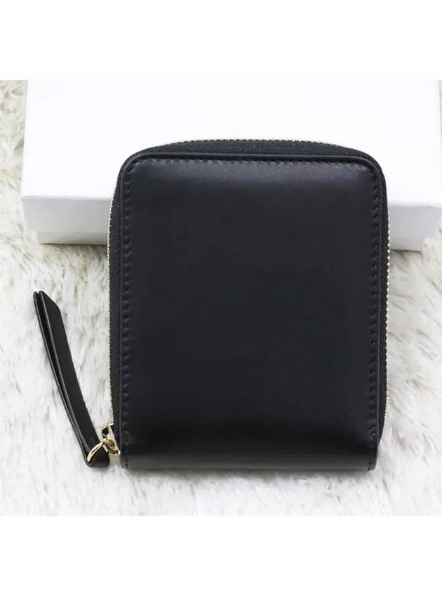 Stitch Zip Around Medium Half Wallet Black - MAISON MARGIELA - BALAAN 4