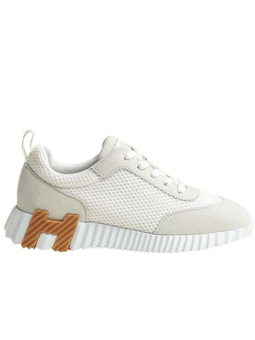 Bouncing Low Top Sneakers Blanc - HERMES - BALAAN 1