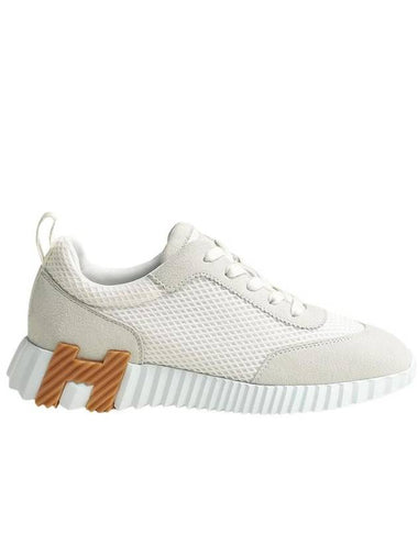 Bouncing Low Top Sneakers Blanc - HERMES - BALAAN 1