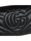 GG Marmont Matelasse Continental Long Wallet Black - GUCCI - BALAAN.