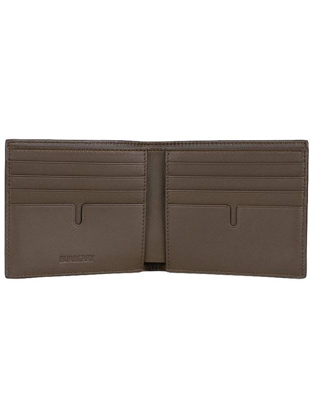 Check Half Wallet Beige - BURBERRY - BALAAN 6