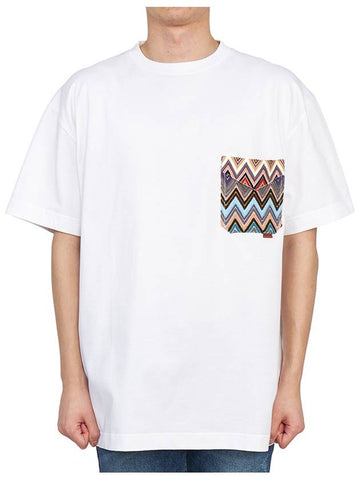 Men's short sleeve tshirt US23SL09 BJ00E0 S016Y - MISSONI - BALAAN 1