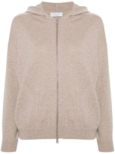 Hooded zip up cardigan M12136906C9609 - BRUNELLO CUCINELLI - BALAAN 1