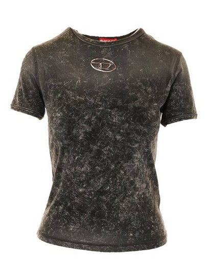 T Uncuties P1 Jersey Short Sleeve T-Shirt Black - DIESEL - BALAAN 2