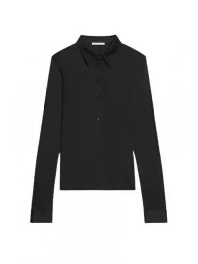 Jersey Slim Shirt Black - HELMUT LANG - BALAAN 2