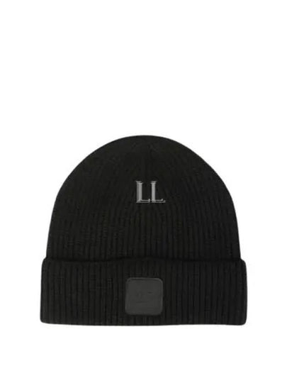 Logo Metropolis Wool Beanie Navy - CP COMPANY - BALAAN 2