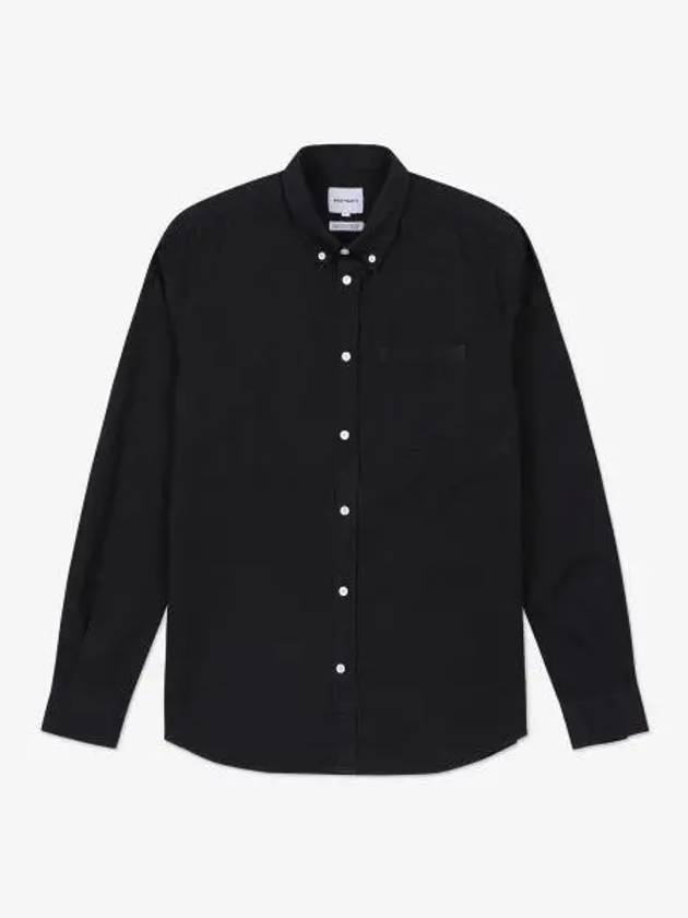 Anton Wright Twill Shirt Black N4007909999 - NORSE PROJECTS - BALAAN 1