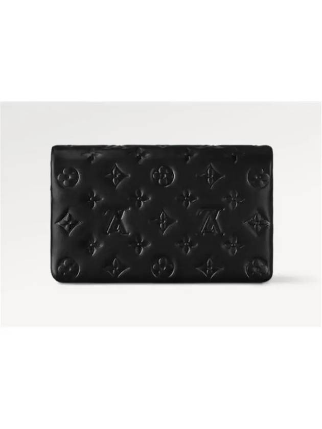 Pochette Coussin Monogram Leather Shoulder Bag Black - LOUIS VUITTON - BALAAN 7