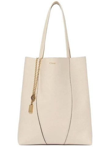 Chloé Spin Tote In Grained Leather Bags - CHLOE - BALAAN 1