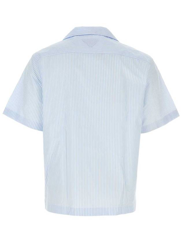 short sleeve shirt UCS406S212 14JS F0W81 BIANCO CIELO - PRADA - BALAAN 3